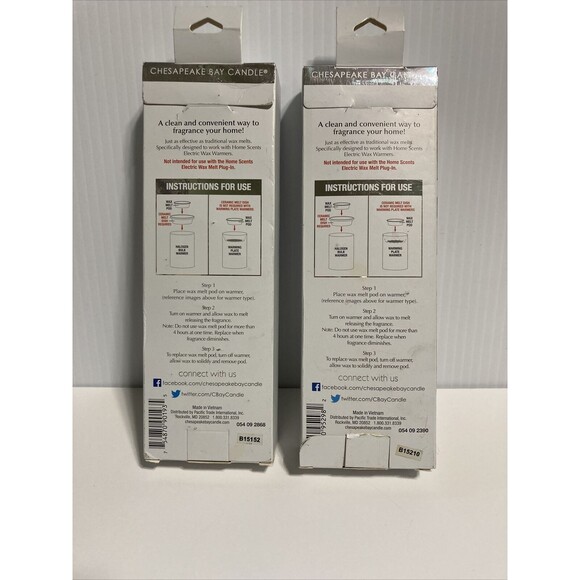 Chesapeake Bay Candle Home Scents Wax Melt pods NEW in box - Picture 6 of 11